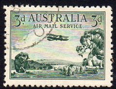 Australia 1929 Airmail DH66 Biplane, Used (SG115) - Oblitérés