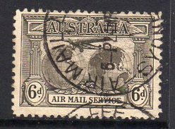 Australia 1931 'Air Mail Service' 6d Value, Used (SG139) - Oblitérés