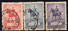 Australia 1935 Silver Jubilee Set Of 3, Used (SG156/8) - Oblitérés