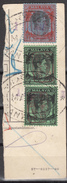 JAPAN OCCUPATION Of MALAYA & SUMATRA OCC.STAMPS USED On MONEY TRANSFER - Ocupacion Japonesa