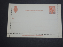 DANEMARK - Entier Postal Surchargé Non Voyagé - A Voir - L 6000 - Interi Postali