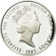 Monnaie, BRITISH VIRGIN ISLANDS, Elizabeth II, 20 Dollars, 1985, Franklin Mint - Jungferninseln, Britische