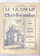 Châtellerault Le Glaneur Châtelleraudais Revue Trimestrielle N°8 Octobre-Novembre 1935 - Poitou-Charentes