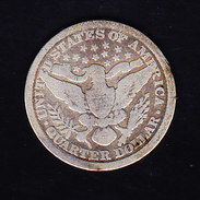 USA KR CAT  KM114  1900 VF+  Silver  (U21) - 1892-1916: Barber