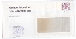 Omslag Enveloppe - Gemeente Geluveld - Stempel 1978 - Enveloppes