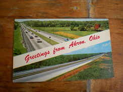 Greeting From Akron Ohio 1964 - Akron