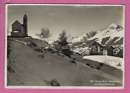 Suisse GR Grisons Neukirch B. Obersaxen Mit Brigelserhorner  ( Format 10,5 X 15 ) - Breil/Brigels