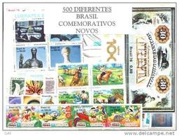BRASIL - EXCEPTIONAL COLLECTION Of 500 DIFFERENT COMMEMORATIVES, In MINT Condition - Collections, Lots & Séries