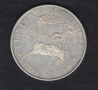 1994.- 10000 PTAS PLATA CULTURA U NATURALEZA. - 10 000 Pesetas