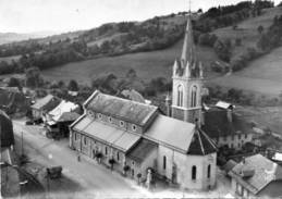 CPSM - THORENS-GLIERES (74) - Vue Aérienne Du Quartier De L'Eglise Dans Les Années 50 / 60 - Thorens-Glières