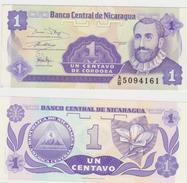 NICARAGUA  1 CENTAVOS 1991 FDS - Nicaragua