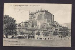 CPA 07 - LAVOULTE-sur-RHONE - La Voulte-sur-Rhône - Le Château ( 2è Vue ) - TB PLAN EDIFICE + Détails Maisons Autour - La Voulte-sur-Rhône