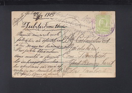 Romania PC 1913 Popauti Jud. Botosani - Lettres & Documents