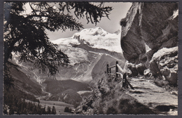 SWITZERLAND,  SAAS FEE  , OLD  POSTCARD - Saas-Fee