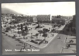 1959 IGLESIAS PIAZZA SELLA VIA GARIBALDI FG V SEE 2 SCANS ANIMATA - Iglesias