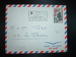 LETTRE Par Avion Pour La FRANCE TP ILE BOURBON 15F CFA 0BL.MEC.17 1 1967 SAINT DENIS + UTILISEZ LES TIMBRES POSTE A SURT - Cartas & Documentos
