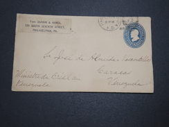 ETATS UNIS - Entier Postal De Philadelphie En 1889 Pour Le Venezuela - A Voir - L 6095 - ...-1900