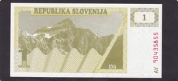 SLOVENIA  1 TOLARJEV    1990  FDS - Slowenien