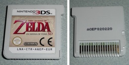 Jeu Pour Console Nintendo 3DS, ZELDA Ocarina Of Time 3D, Sans Boite Ni Notice, Retrogaming 3 Ds - Nintendo 3DS