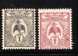 New Caledonia 1905-28 Kagu Birds Mint - Nuevos