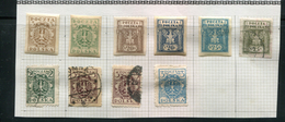 Pologne Lots De Timbres Neufs Avec Charnière Ou Oblitérés - Andere & Zonder Classificatie