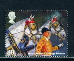 GREAT BRITAIN  -  2014  Horses  88p  Used As Scan - Used Stamps