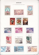 Monaco - Collection Vendue Page Par Page - Timbres Neufs * Avec Charnière - TB - Unused Stamps