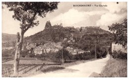 07  -- ROCHEMAURE -- Vue Générale - Rochemaure