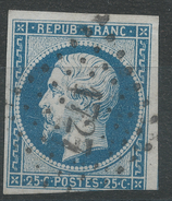 Lot N°34035   N°10, Oblit PC 1727 LILLE (57) - 1852 Louis-Napoleon