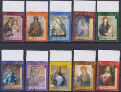 VATICANO 2002 La Madonna Nella Basilica Vaticana Serie Completa Con Annullo Primo Giorno - Used Stamps