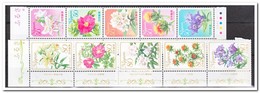 Japan 2008, Postfris MNH, Flowers ( 1 Stamp In Strip Is Folded ) - Nuevos