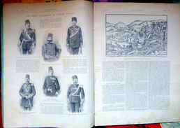 TURQUIE TURQUEY GUERRE GRECO TURQUE  BATAILLE DE  VELESINO  LES OFFICIERS ALLEMANDS  DE L'ARMEE TURQUE MAI 1897  PHOTOS - Français