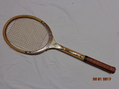 DUNLOP FLASH  RACCHETTA DA TENNIS VINTAGE EPOCA RAQUETTE RACKET - Bekleidung, Souvenirs Und Sonstige