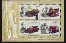 HUNGARY - 2016. SPECIMEN Minisheet - Youth Philately - Fire Brigade - Saint Florian - Essais, épreuves & Réimpressions