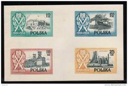 SLANIA SUMMER SALE 55 POLAND SLANIA 1954 10TH ANNIV 2ND REP FREIGHTER SOLDEK COLOUR PROOFS Ships Trains Steel Castles - Proofs & Reprints