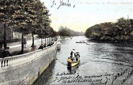 Bedford. The Ouse From The Bridge. - Bedford