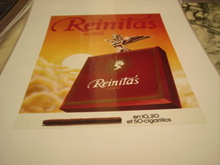 ANCIENNE PUBLICITE REINITAS CIGARILLOS - Other & Unclassified