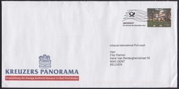 2015 - DEUTSCHLAND - Kreuzers Panorama - Infopost - BAD WÖRISHOFEN - Privé Briefomslagen - Gebruikt
