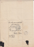 LETTER FROM VICOVUL DE JOS TO CERNAUTI, BUKOVINA, 1902, ROMANIA - Brieven En Documenten