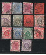 HONG KONG EX COLONIE BRITANIQUE LOTS TIMBRES OBLITERES - Collections, Lots & Series