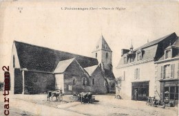 PREVERANGES PLACE DE L'EGLISE 18 CHER - Préveranges