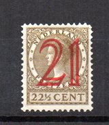 Sello Nº 222 Nederland - Unused Stamps