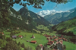 Kiental-Dorf.  Gesamtblick.  Switzerland.  # 05535 - Dorf