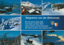 Telegram Von Der Bettmeralp    Switzerland.  # 05541 - Bettmeralp