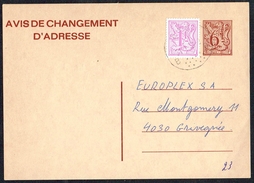 Changement D'adresse N° 23 III F - Circulé - Circulated - Gelaufen - 1983. - Adreswijziging