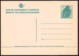Changement D'adresse N° 29  I FN - Non Circulé - Not Circulated - Nicht Gelaufen. - Adressenänderungen