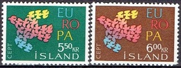 ICELAND #  FROM 1961 STAMPWORLD 355-56** - Ungebraucht