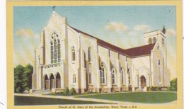 Texas Waco Church Of St Mary Of The Assumption Dexter Press - Waco