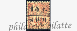 -Saint-Pierre & Miquelon   14 Obl - Unused Stamps