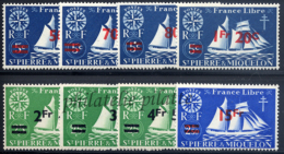 -Saint-Pierre & Miquelon  315/22** - Unused Stamps